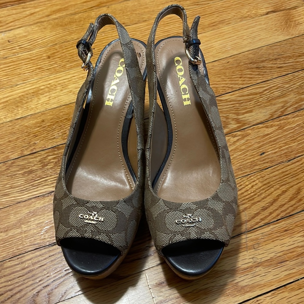 Coach Wedge shoes